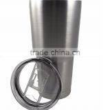 30OZ Double Wall Vacuum Rambler Tumbler Coffee Travel Cups Mug With Holder thumbnail-5