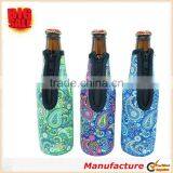 2017 Hot Sell Neoprene Zipper Beer Cooler Mother's Day/Father's Day/Housewarming Gift Beer Bottle Cooler Bag thumbnail-3