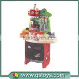 Fashion Kitchen Set Diy Cooking Children Supermarket Shopping Kitchen Toys thumbnail-3