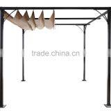 3x3m Durable Pavillon Garden Gazebo Metal Pergola thumbnail-3