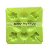 DIY Craft Silicone Mold 8-cavities Cute Lovely Lollipop Sticks Shape Ice Cube Mold Tray Random Colour thumbnail-2