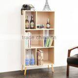 Home Furniture DIY 3-tier Modern Metal Bookcases Book Storage Shelf thumbnail-6