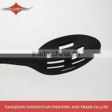 High Quality Plastic Nylon Slotted Spoon Hanging Kitchen Utensils With Soft Handle thumbnail-2