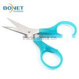 S71030TB 4-3/4" Stainless Steel School and Student Transparent Blue Scissor thumbnail-4