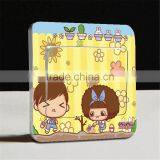 Fashion Decorative Wall Sticker , Waterproof Bedroom Switch Stick thumbnail-6