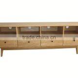 Popular Product of Japanese Style 4drawer TV Wooden Stand thumbnail-1