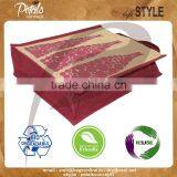 PP Laminated Three Bottle Jute Wine Bag thumbnail-3