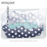 Girls Blue & White Spotty Swimsuit With Ruffles One Piece Swimsuit For Girls HSb7073 thumbnail-3