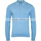 High Quality Long Sleeved Casual Men Polo Shirts OEM ODM Offered thumbnail-2