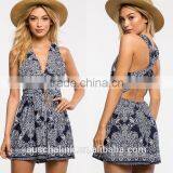 2016 Best Selling Boho Blues Girls Fashion Romper OEM Service thumbnail-6