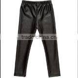 Hot Sales Baby Clothing Baby Leggings Boutique Baby Leather Trousers Kids Long Pants thumbnail-4
