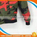 Men Latest Designs Customized Military Nylon Camouflage Varsity Jacket thumbnail-3