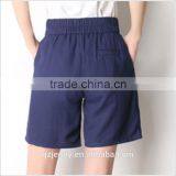 Basic Fresh Blue Casual Dame Bermuda Hose Women Shorts thumbnail-2