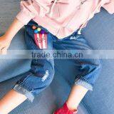 Zm35707a Wholesale New Model Girls Jeans Pants Trousers thumbnail-3