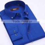 OEM Multi Colour Long Sleeve Polyester And Cotton High Quality Blank Latest Shirt Designs For Men thumbnail-4
