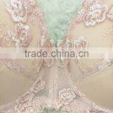 Comfortable Latest Design Embroidered Lace Bra Panty Set thumbnail-3