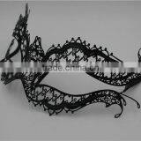 Metal Italy Venetian Mask Masquerade Rhinestones Filigree Vampire Diaries thumbnail-4