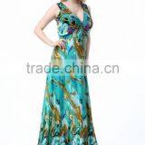 Plus Size Elegant Women Chiffon Slim Formal Party Dress Beach thumbnail-4