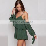 Latest off Shoulder Romper Designs Ladies Summer Casual Clothing thumbnail-2