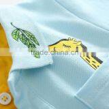 Wholesale Kid School Shirts Boys Turn Down Collar Fashion Cotton Top thumbnail-3