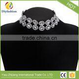 Fashionable Short Necklace Multilayer Concave Diamond Crystal Necklace Can be Paired With Anything thumbnail-2