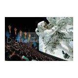 Fashionable 4d Movie Theater / Cinema 4d Motion System With 4D Seat Arc / Circular Screen