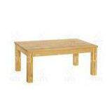 Long Shaped Solid Ash Wood Furniture NC Lacquer Long Table For Living Room thumbnail-1