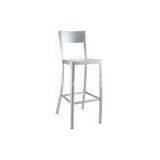 Modern LexModCafe Light Weight Silver EMECO Navy Stool , Navy Barstool thumbnail-1