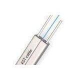 1 Core Indoor Aerial Optical Fiber Cable With LSZH Sheath Flame Retardant