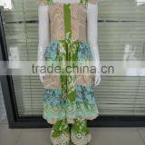 Lovely Kids Floral Polka Dots Custom Girls Wholesale Sets thumbnail-4