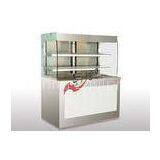 Cold / Hot Open Display Cases Self - Service Open Front Display Fridge For Kitchen