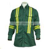 Wholesale Aramid Nomex III Fire Retardant Long Sleeve Shirts With Reflector thumbnail-1