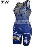 Sublimated Wrestling Singlets Wholesale thumbnail-4