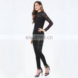 Leggings Manufactuere Custom Black Standout Faux Leather Lace New Mix Clothing Leggings thumbnail-4