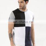 Fashion Men's Bulk White Plain Stand Neck T-shirt Shirt for Men Polo thumbnail-3