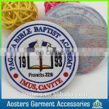 Wholesale Custom Private Woven Patches School Uniform Logo Name Badge thumbnail-2