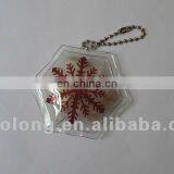 Decorative Custom Logo Printed PVC Down Feather Clothing Patches/label/tags thumbnail-5