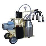 Durable Dairy Farm Animal Piston Best Dairy Mobile Mini Milking Machine for Farm Portable thumbnail-4