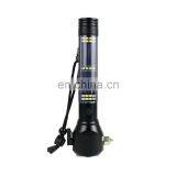 Emergency Usage MultiFunction Outdoor Solar Power Tactical Flashlight With Safety Hammer Seat Belt Cutter thumbnail-2