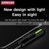 JOYROOM 90 Degree Right Angle Gaming USB Cable LED Nylon Braided Sync Charge Double USB Data Cable thumbnail-4