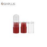 Lipstick Case Manufacturer High Quality Transparent Lipstick Tube Red Lipstick Empty Tube
