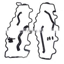 Free Shipping!Valve Cover Gasket & Crankcase Breather Hose Set For Mercedes CLK320,E320 CL500 thumbnail-1