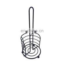 Multifunction Metal Paper Roll Nordic Tissue Holder Bathroom Toliet Kitchen Paper Towel Holder thumbnail-2