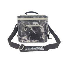BSCI Factory Summer Hot Sale Camo 12CANS Portable Cooler Bag thumbnail-3