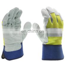 High quality breathable comfortable leather work protection hand gloves