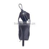 Sexy Suede Back Closure Slingback D'orsay Peep Toe High Stiletto Heel Party Shoes thumbnail-5