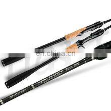 Factory Wholesale Carbon Fishing Lure Rod 1.8m/2.1m/2.4m Spinning/casting Long Throwing Carbon Fib Fishing Rod