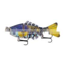 NEW Color Design 10cm 15g 7-section Multi Jointed Plastic Hard Fishing Lure for Freshwater Saltwater Fishing thumbnail-3