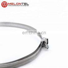 MT-1707 304 Stainless Steel Hose Post Pipe Clamp Stainless Steel Hoop Fastener Hoop Fastening Retractor for Pole Hose Clamp thumbnail-3