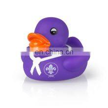 Custom Blue Rubber Small Little Plastic Ducks Floating Squeaky Beach Water Shower Bath Fun Toy for Child thumbnail-4